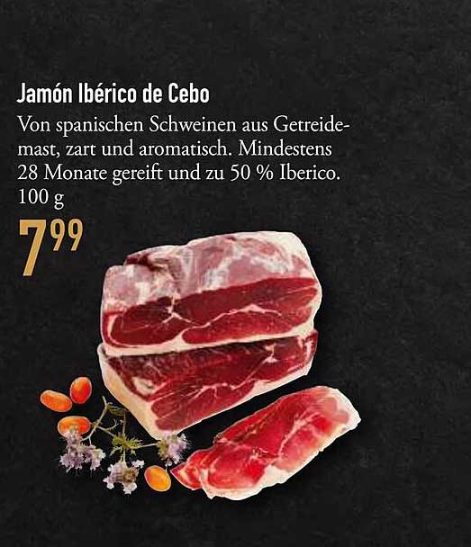 Jamón Ibérico de Cebo