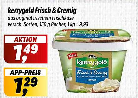 kerrygold Frisch & Cremig - Aus original irischem Frischkäse