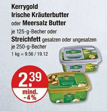 Kerrygold Irische Kräuterbutter oder Meersalz Butter