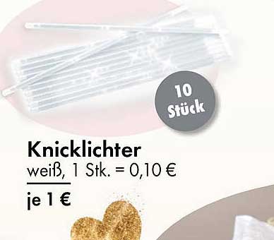 Knicklichter 10 Stück