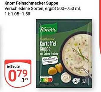 Knorr Feinschmecker Suppe - Verschiedene Sorten