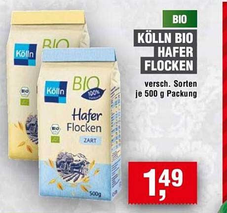 Kölln Bio Hafer Flocken