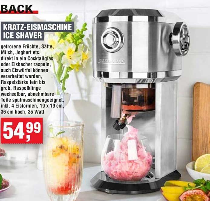 KRATZ-EISMASCHINE ICE SHAVER