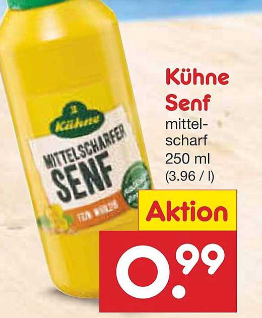 Kühne Senf mittelscharf 250 ml