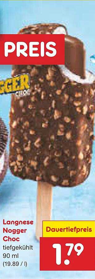 Langnese Nogger Choc tiefgekühlt 90 ml