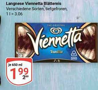 Langnese Viennetta Blättereis - Verschiedene Sorten, tiefgefroren