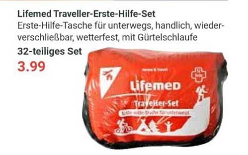 Lifemed Traveller-Erste-Hilfe-Set
