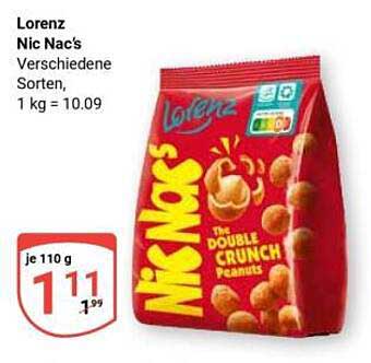 Lorenz Nic Nac's - Verschiedene Sorten
