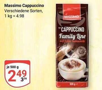 Massimo Cappuccino Family Line 500 g