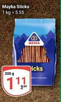 Mayka Sticks 200 g für nur 1,11 €