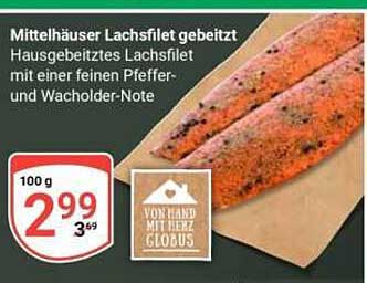 Mittelhäusener Lachsfilet gebeizt