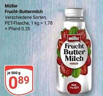 Müller Frucht-Buttermilch