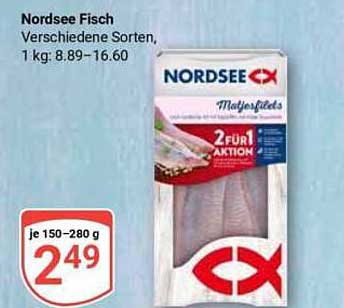Nordsee Fisch - 2 für 1 Aktion
