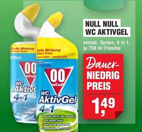 NULL NULL WC Aktivgel 4 in 1, 750 ml Flasche