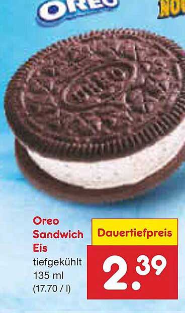 Oreo Sandwich Eis 135 ml