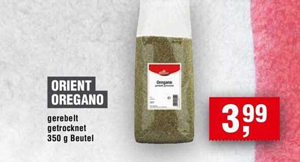 ORIENT OREGANO gerebelt, getrocknet 350 g Beutel