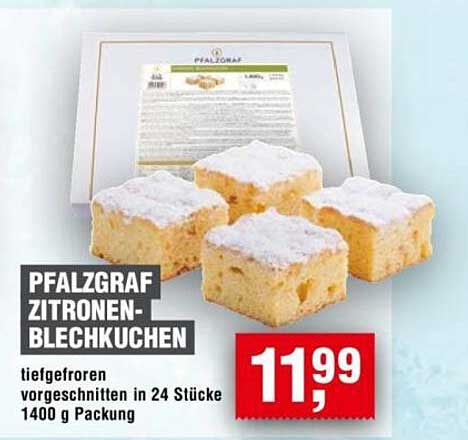 Pfalzgraf Zitronen-Blechkuchen