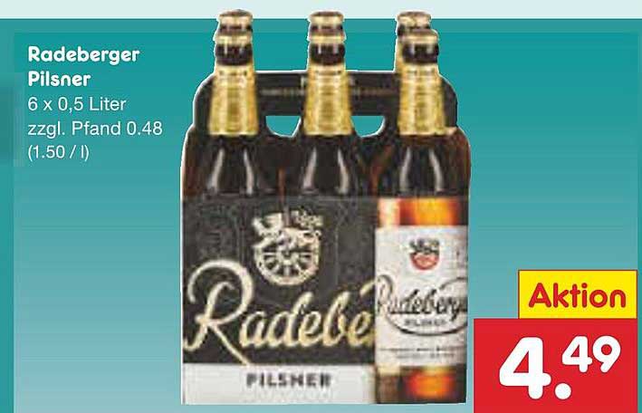 Radeberger Pilsner - 6 x 0,5 Liter
