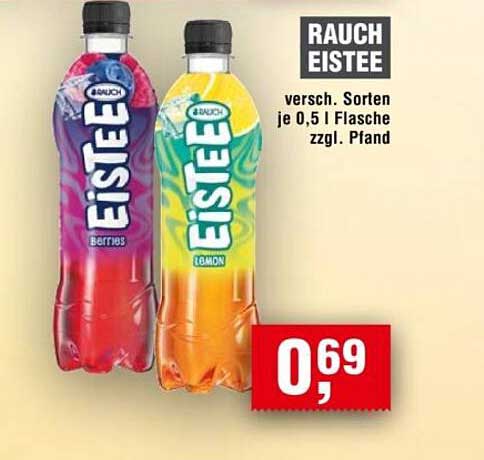 RAUCH EISTEE 0,5 l - Erfrischender Genuss zum kleinen Preis