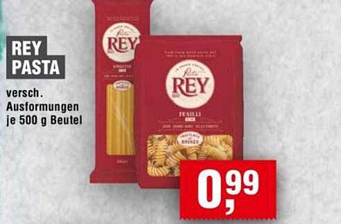 REY PASTA - Verschiedene Ausführungen je 500 g Beutel