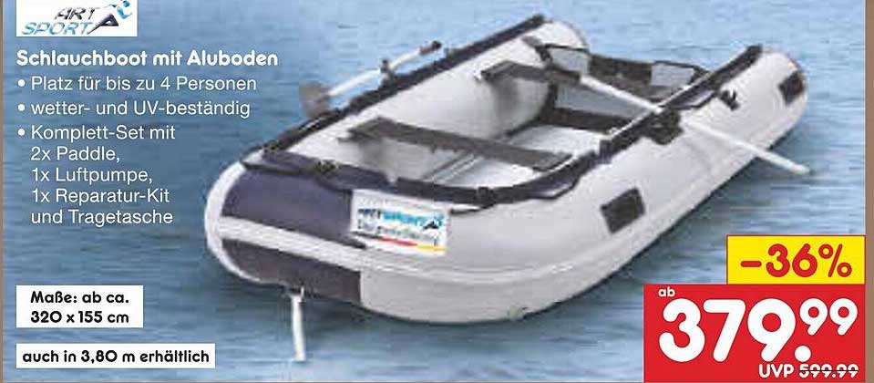 Schlauchboot mit Aluboden