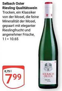 Selbach Oster Riesling Qualitätswein