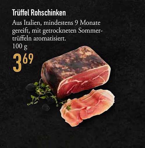 Trüffel Rohschinken 100 g