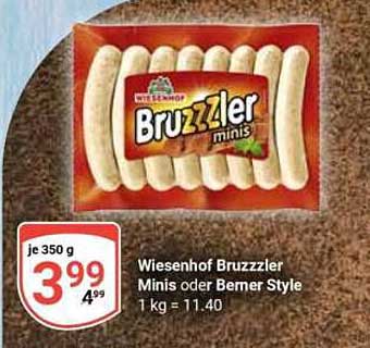 Wiesenhof Bruzzzler Minis oder Berner Style