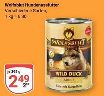 Wolfsblut Hundenassfutter - Wild Duck