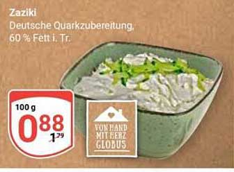 Zaziki Deutsche Quarkzubereitung, 60 % Fett i. Tr.