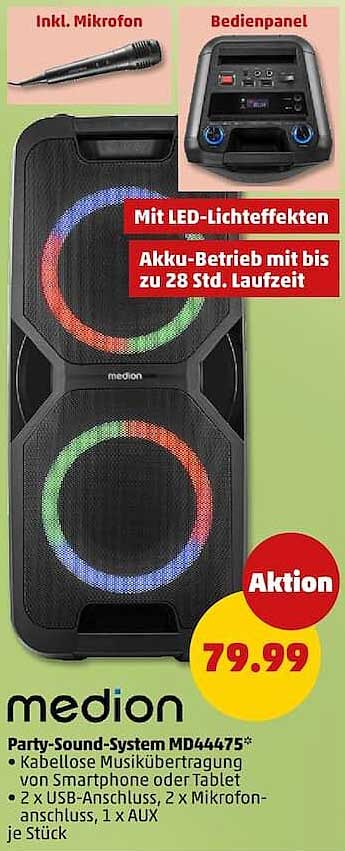 Party-Sound-System MD44475*