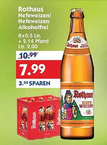 Rothaus Hefeweizen/Hefeweizen Alkoholfrei