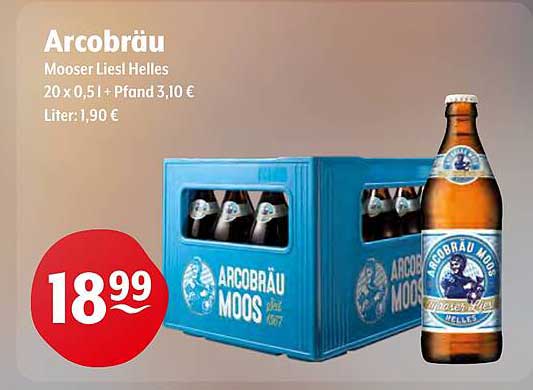 Arcobräu Mooser Liesl Helles 20 x 0,5l