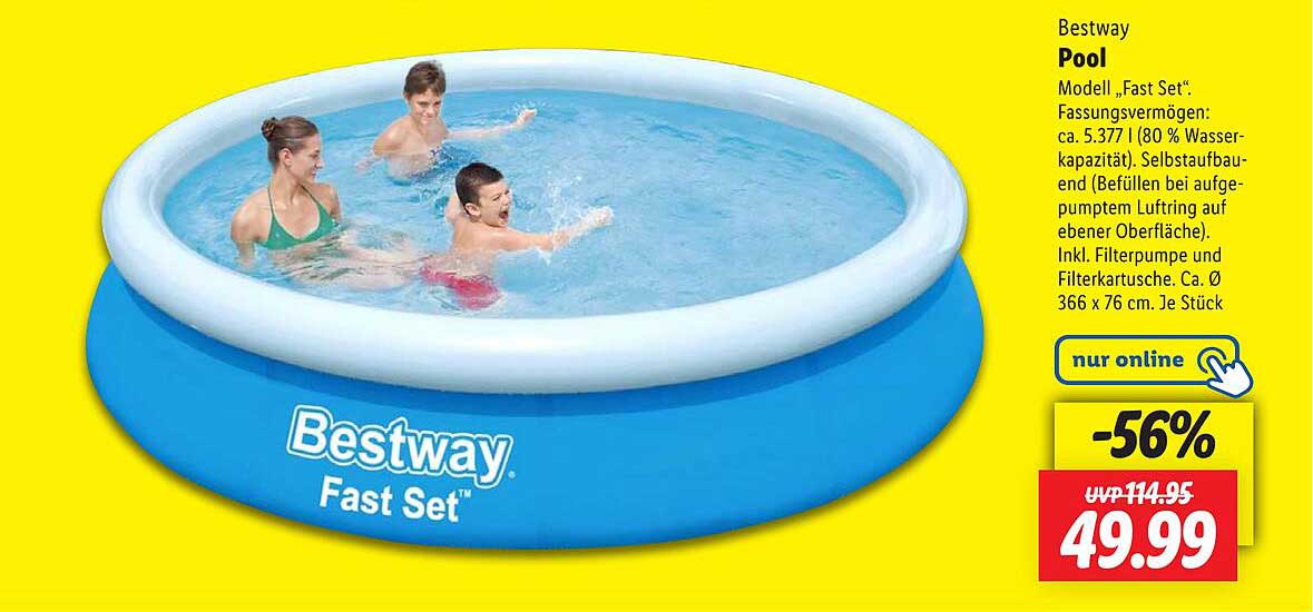 Bestway Pool Modell „Fast Set“
