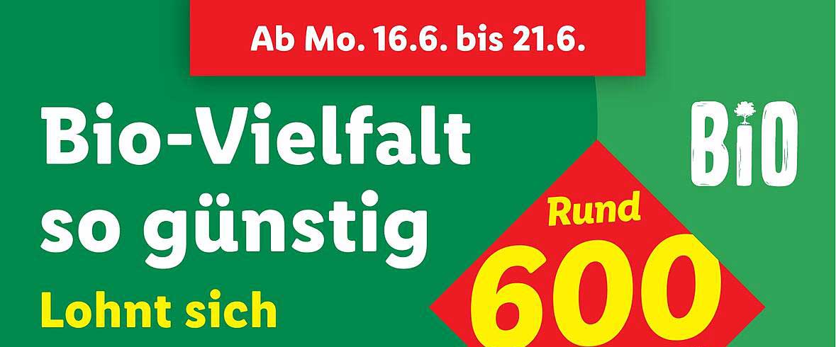 Bio-Vielfalt so günstig