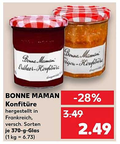 BONNE MAMAN Konfitüre 370-g-Glas - Jetzt im Angebot!