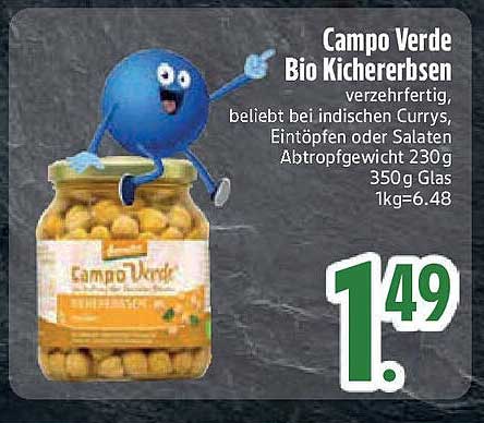 Campo Verde Bio Kichererbsen
