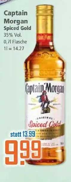 Captain Morgan Spiced Gold 0,7L