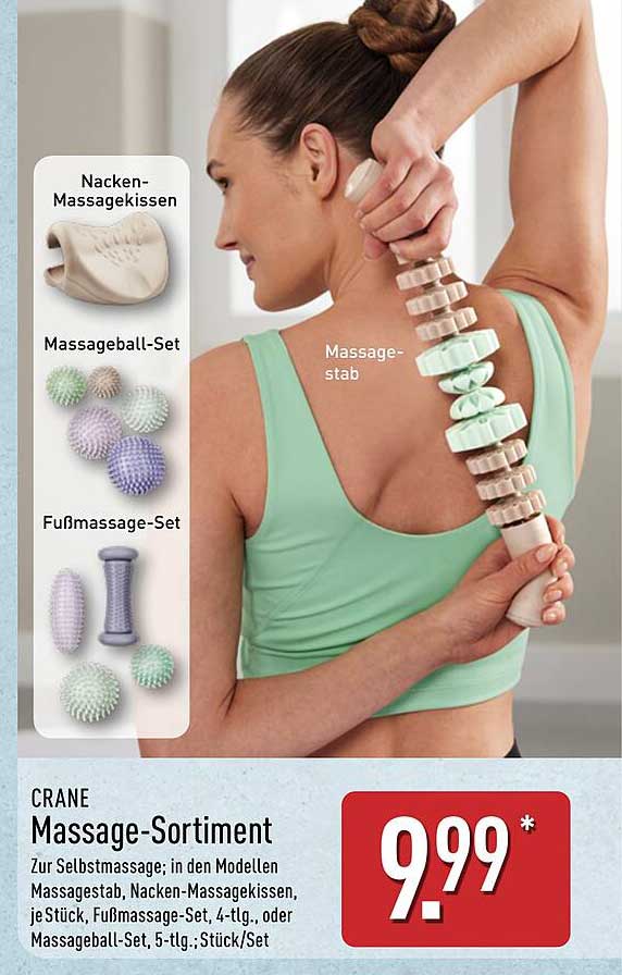 CRANE Massage-Sortiment