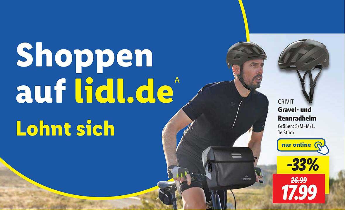 CRIVIT Gravel- und Rennradhelm
