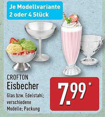 CROFTON Eisbecher – Für genussvolle Momente