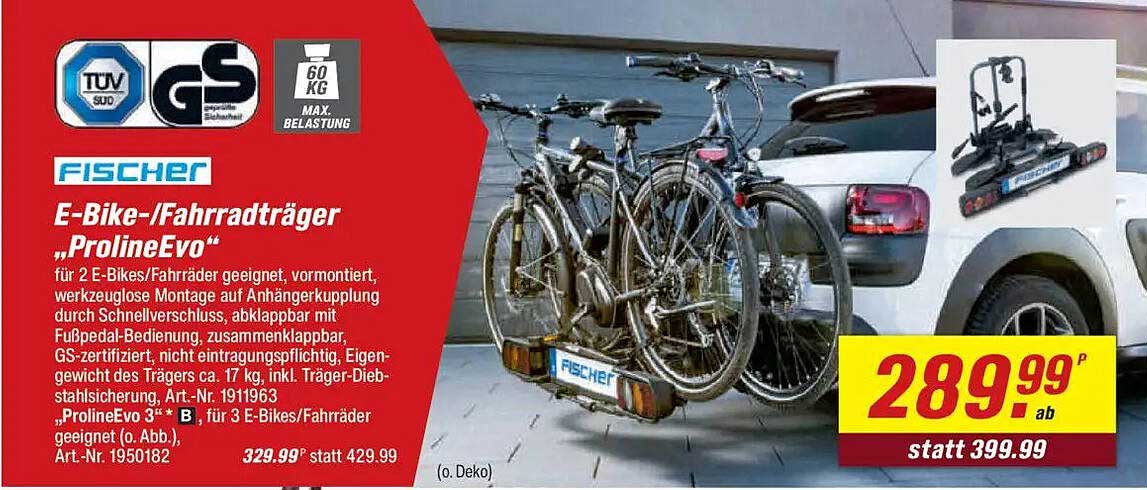 E-Bike-/Fahrradträger „ProlineEvo“