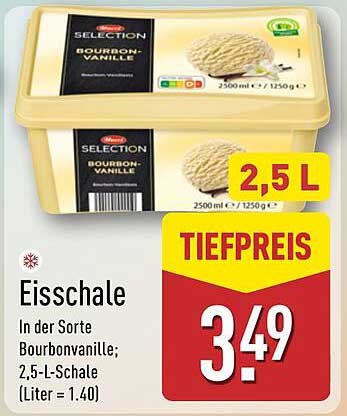 Eisschale Bourbon-Vanille 2,5 L