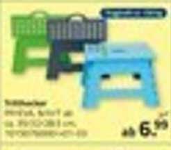 Faltbarer Hocker in verschiedenen Farben
