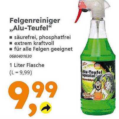 Felgenreiniger „Alu-Teufel“