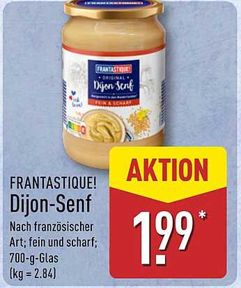 FRANTASTIQUE! Dijon-Senf 700 g