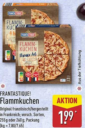FRANTASTIQUE! Flammkuchen - Original französisch hergestellt