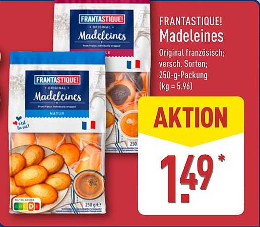 FRANTASTIQUE! Madeleines - Original französisch