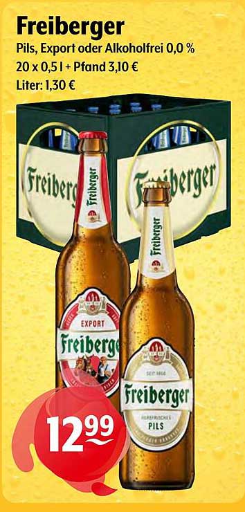 Freiburger Bier – Pils, Export oder Alkoholfrei 0,0 %