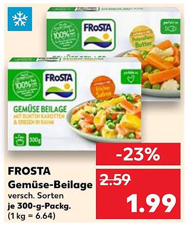 FROSTA Gemüse-Beilage 300 g (verschiedene Sorten)